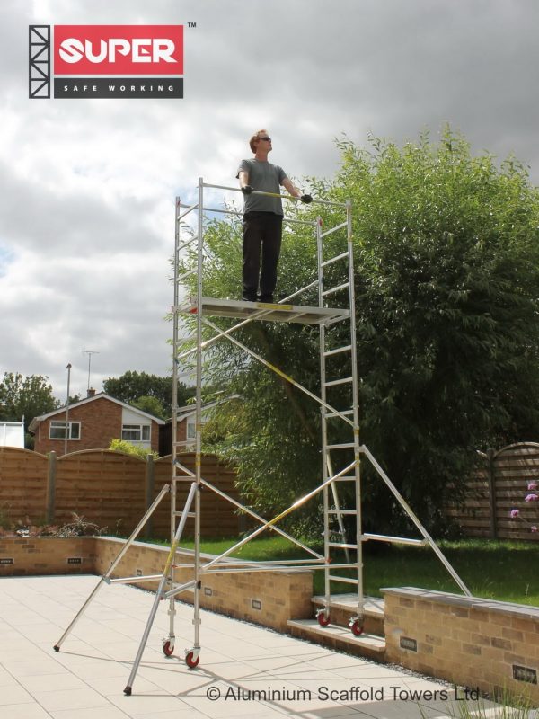 Mdiy Advanced Plus Scaffold Tower With Stiffeners Height Adj