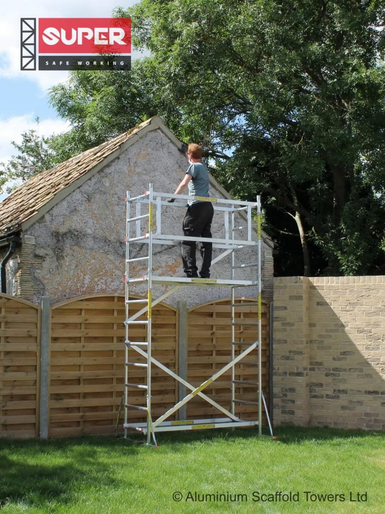 Super Diy S In One Scaffold Tower With Stiffeners Telescopic